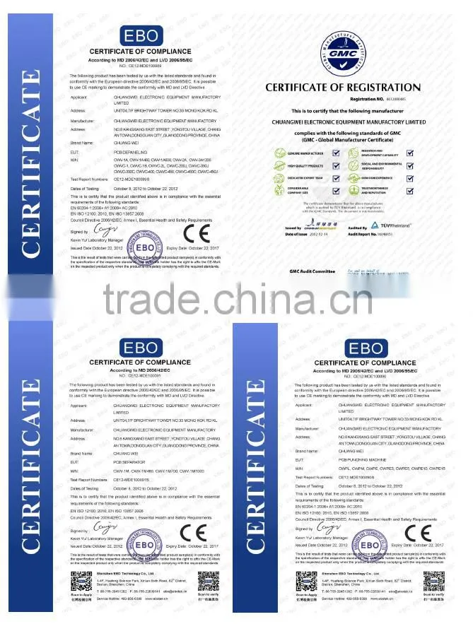 pcb depaneling machine separation length up to unlimited
