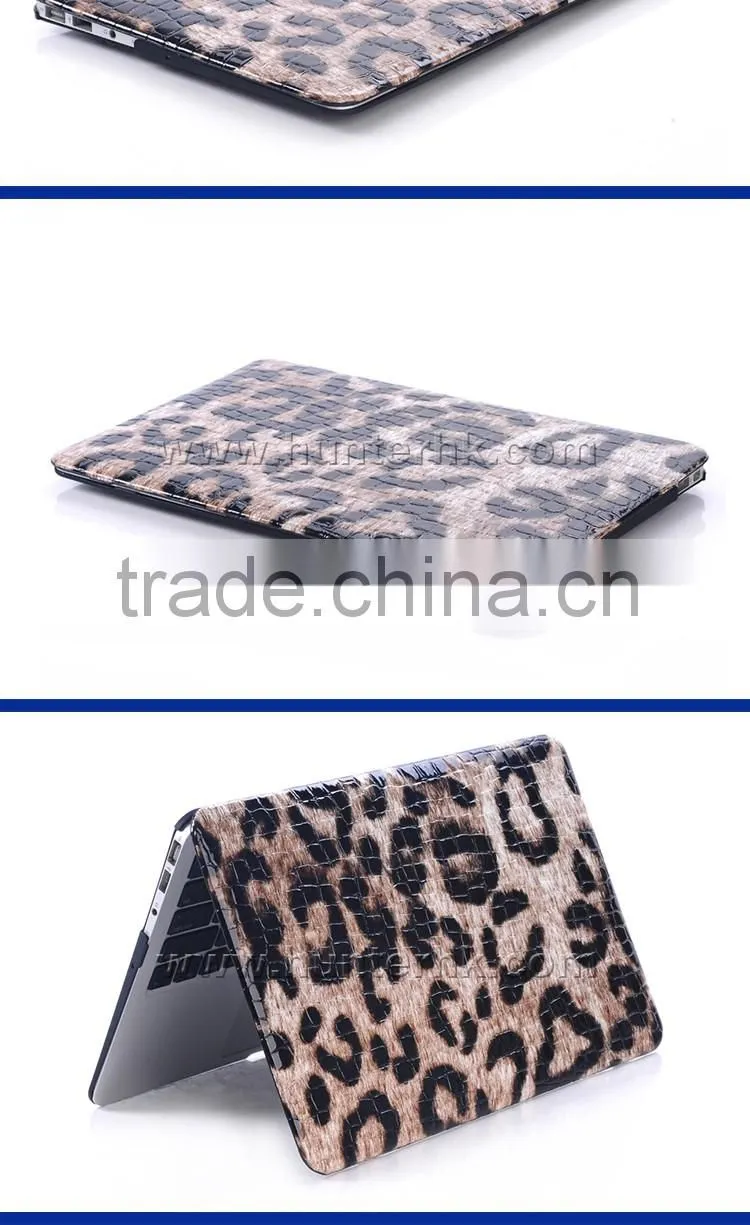 Stylish Elegant For Macbook 15" Leather PC Case
