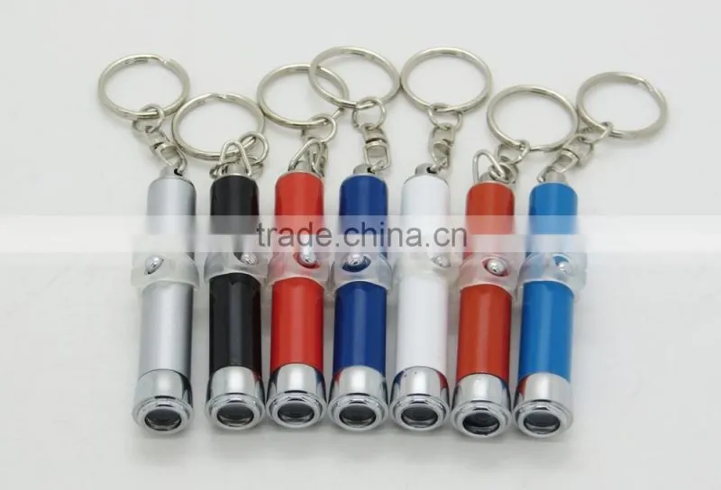 LR41 Button Battery Aluminum Gift Keychain Light