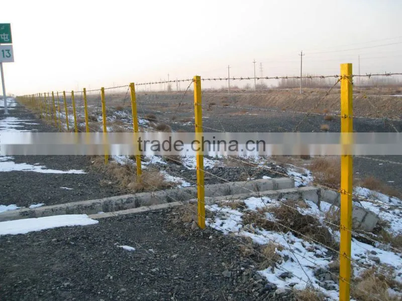 Protection net low carbon high tensile galvanized barbed wire