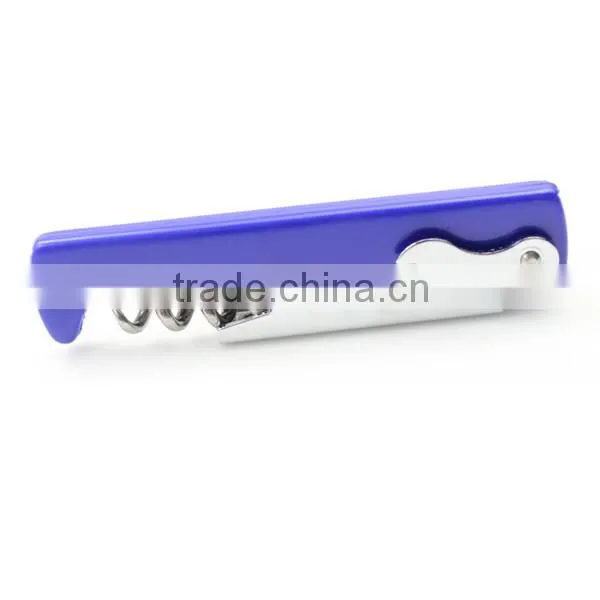 Pomotional blue corkscrew