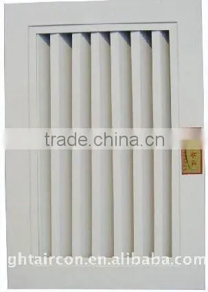 Air discharge outlet, Fan coil unit