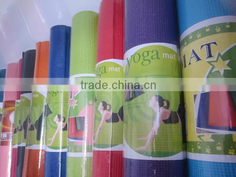 pvc yoga mat