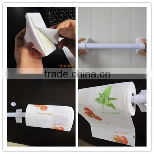 self adhesive Plastic toilet tissue holder