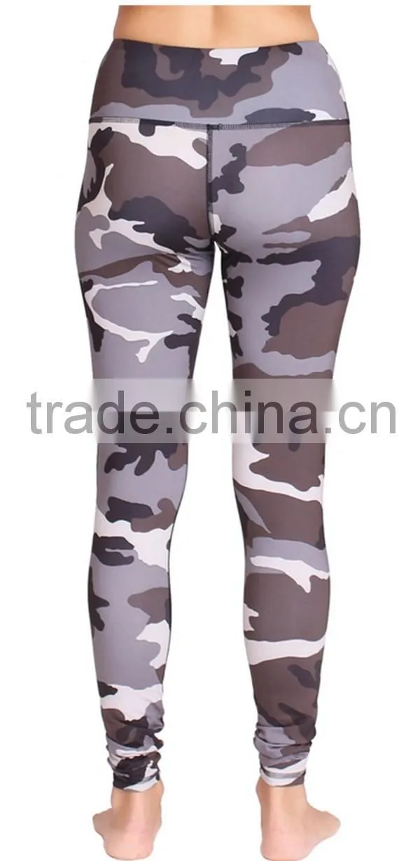 sublimation custom printed yoga pants women fitness sex girl