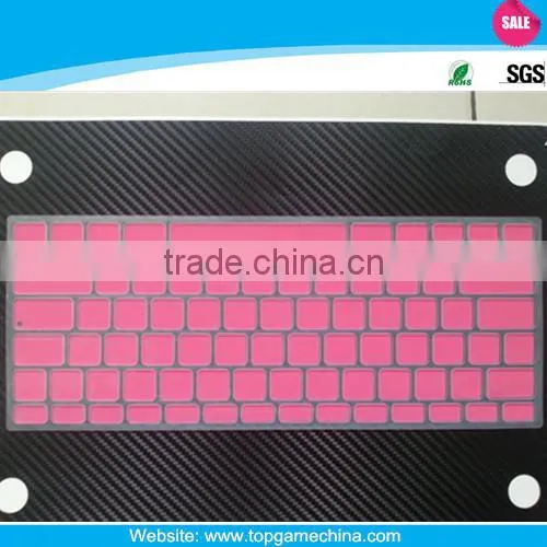 Color Silicone keyboard protector For Macbook air 13" 15"
