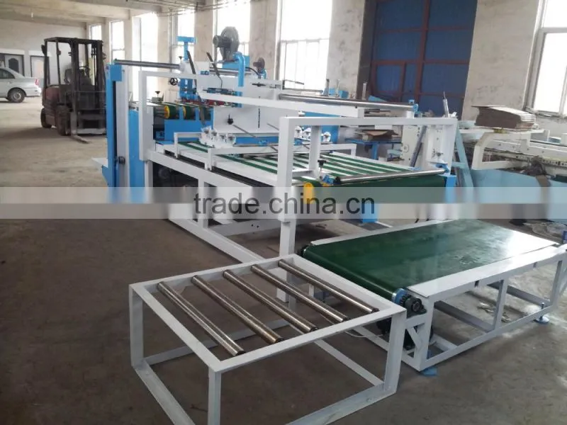 carton box folder gluer machine