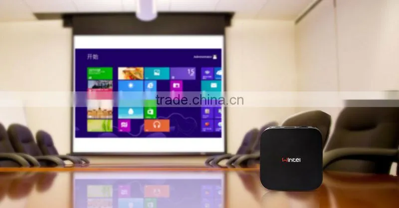 Vensmile 2015 New Mini Intelbox Quad Core 1.33ghz CPU Mini Computer Cx-w8 Wintel 2gb Ram+32gb Rom Intel Hd Graphic Gpu