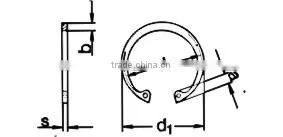 stainless steel ring 50mm (DIN472)