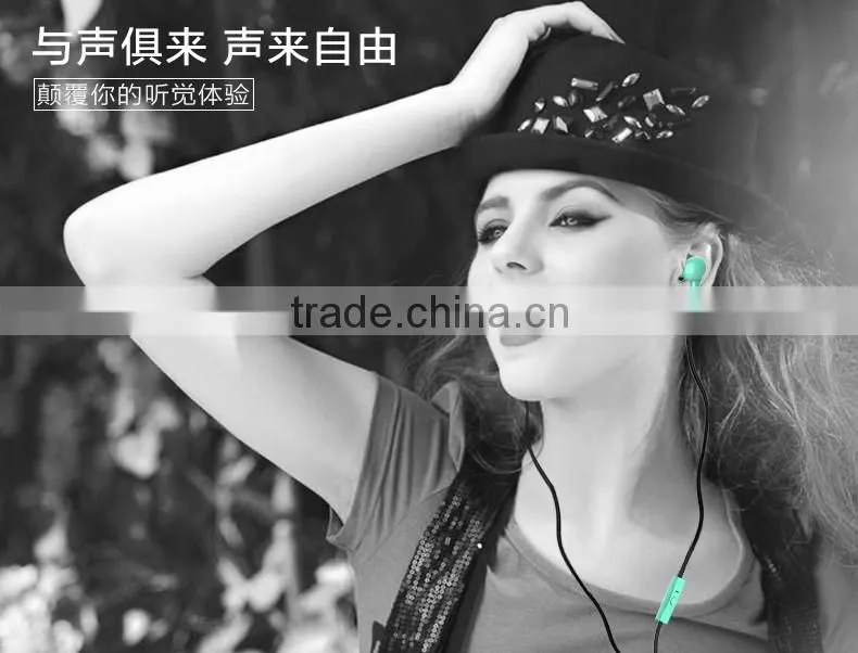 USAMS Ewave Series 1.2m Stereo Earphone Waterproof Sport Music in ear Headphone with Mic for Universal Mobile Phone MT-5284