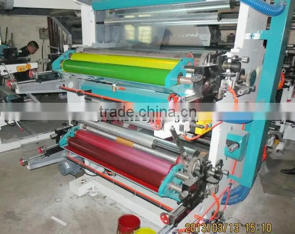 Non Woven Fabric 4 Color Flexo Printing Machine