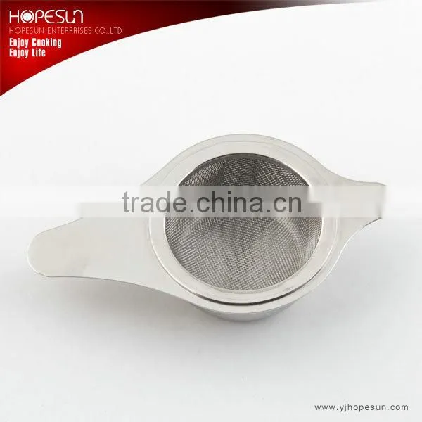High quality S/S18/8 tea accessories with saucer