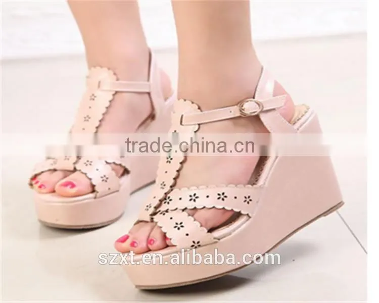 platform wedge sandals women sandals 2016 Hot selling casual shoes for women