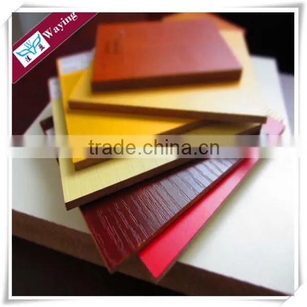 white melamine MDF board for kitchen cabinets design