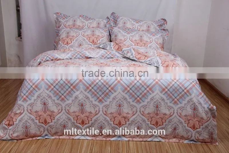 Great 100% Cotton Printed Bedding Set for Girl Twin Size Happy Giraffe