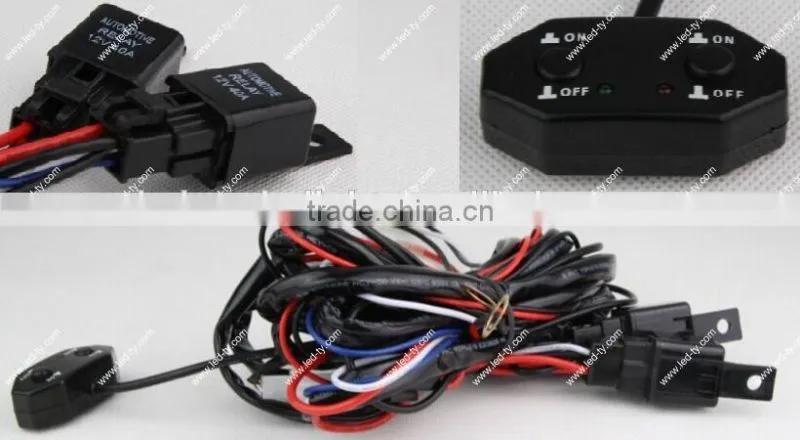 Super Bright 7.5'' LED Driving Light Bars Amber and White LED Light Bar 36w LED Work Light Bar