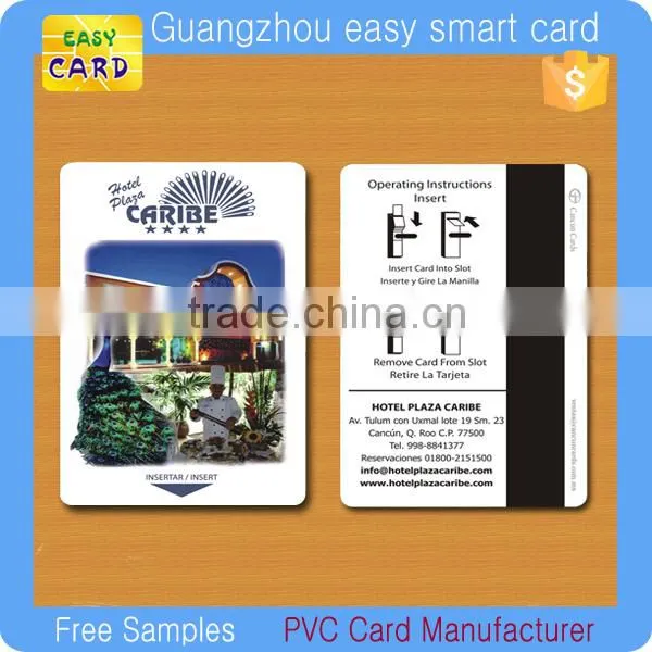 High Quality HI-CO/ LO-CO Magnetic Stripe Hotel Key Card