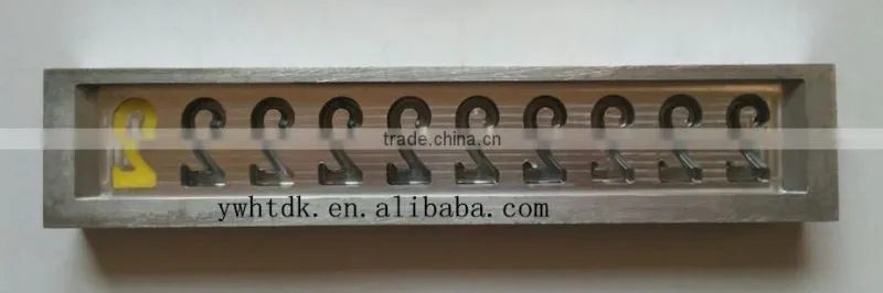Number Candle Mould