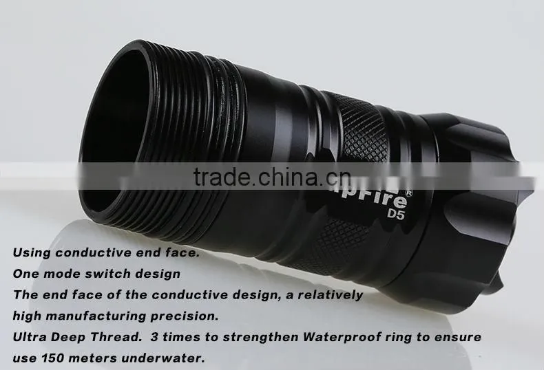 Waterproof IP68 Diving Torch Light