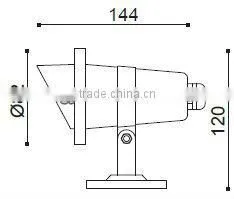 stainless steel LED fountain light