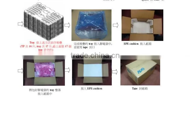 Brand new OEM 9.7 inch LCD for ipad 6 with touch digitizer screen LTL097QL02-A02 A01 A grade
