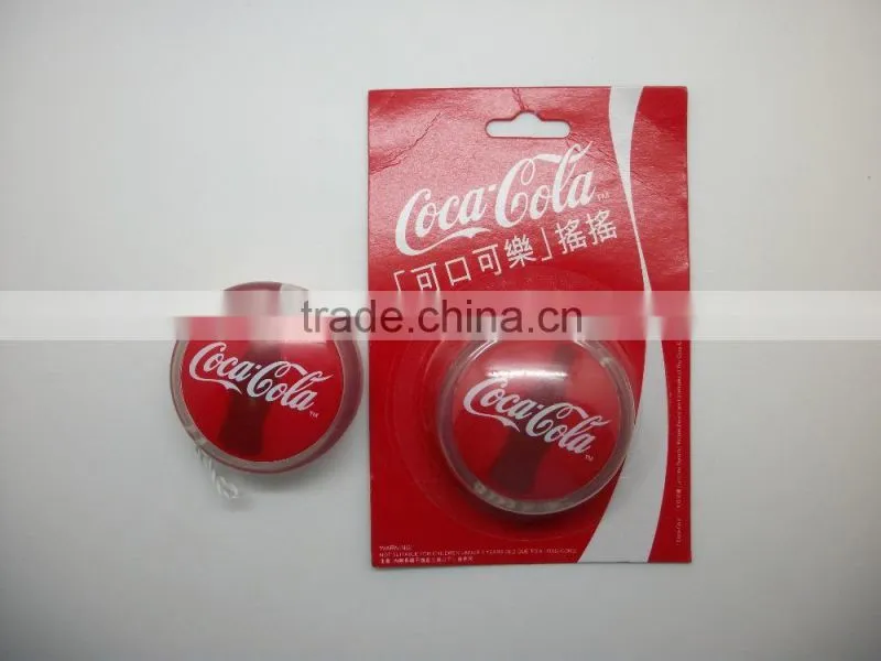 Led flashing yo yo with big logo area