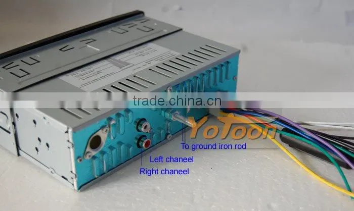 Manufacture-Brand YOTOON Car Radio AM/FM/WMA/USB/MP3/SD Aux In Player Receiver CAR MP3/USB/SD CARD AM/FM PLAYER+AUX INPUT