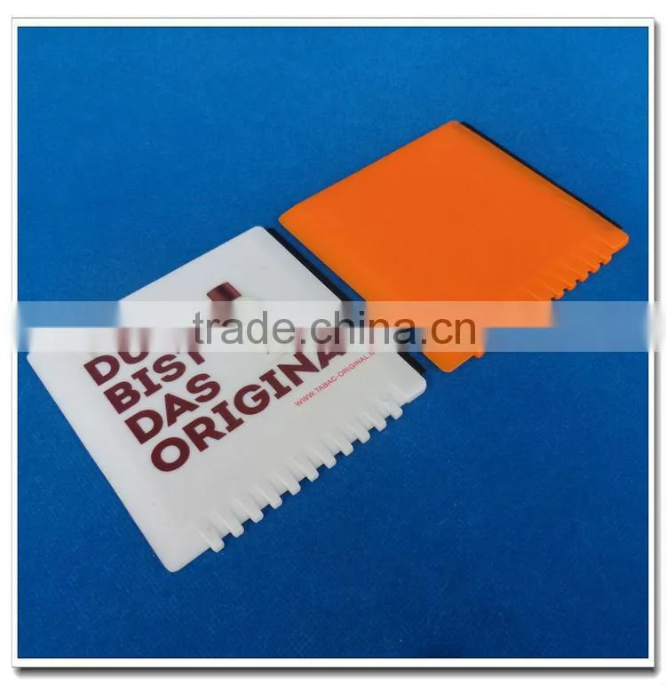 Plastic square car ice scraper