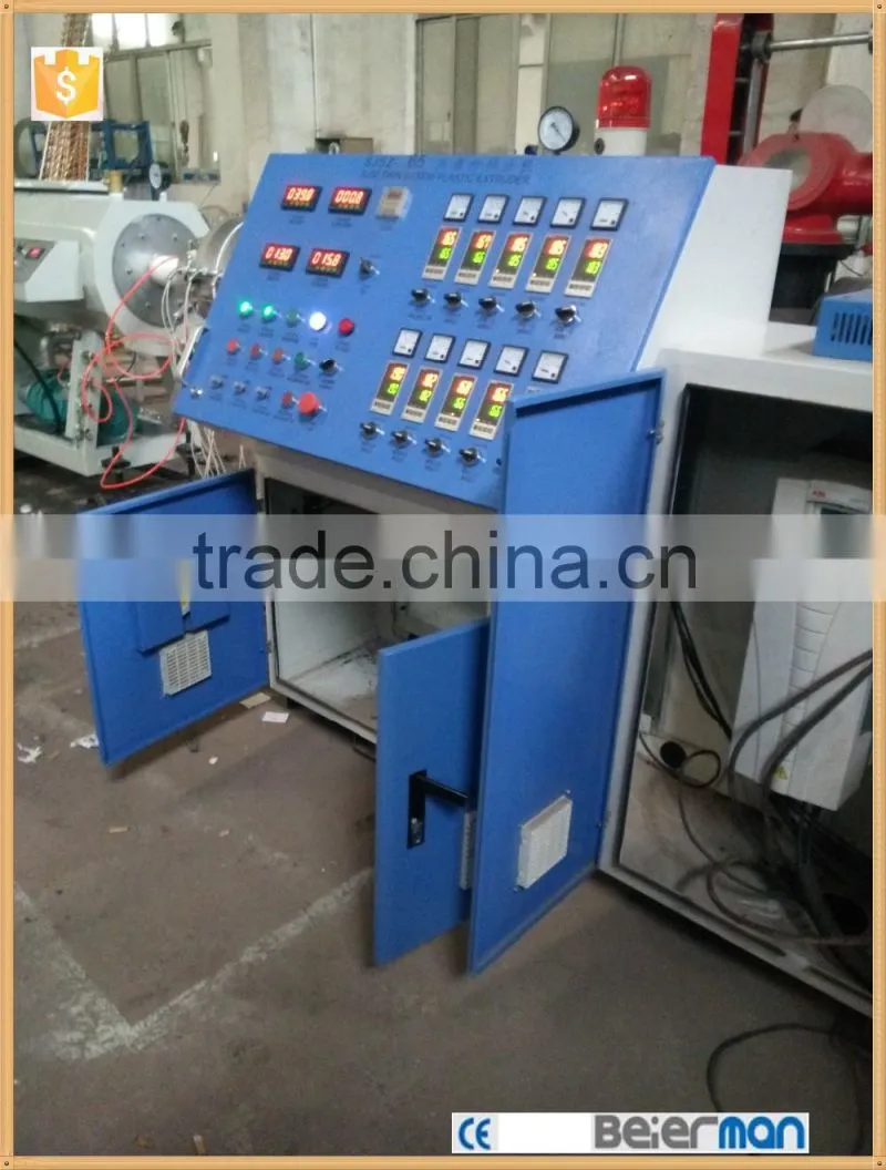 High quality 110mm PVC pipe production line 65/132 main extruder