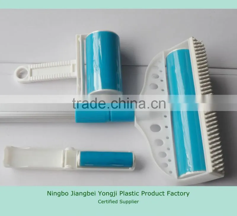 sticky lint roller with brush (Schticky)