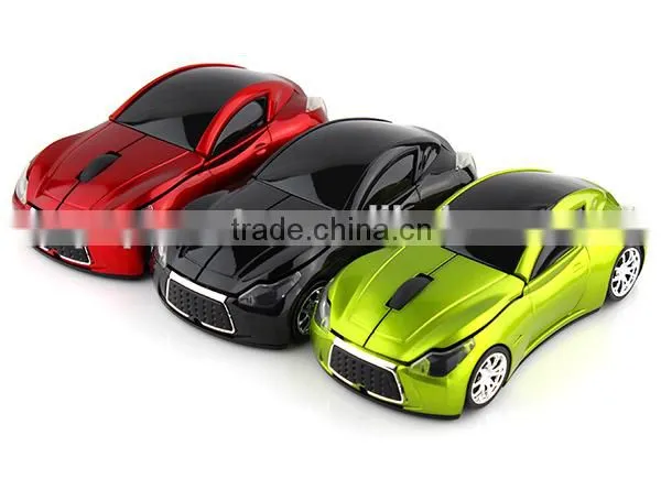 High quality computer optical wireless car mouse as promotional gift