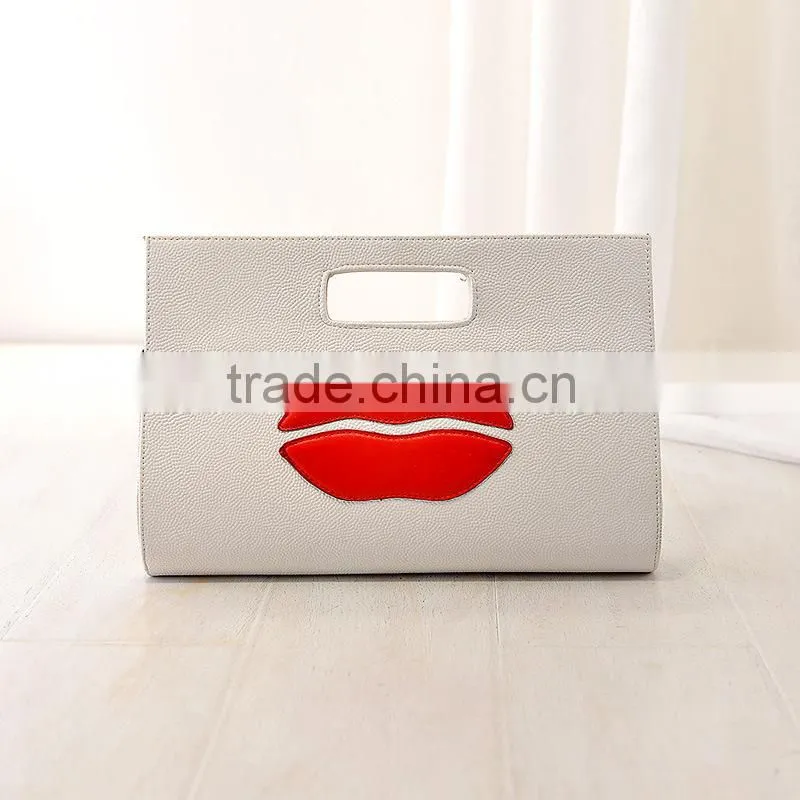 Pu customized vintage tote handbag ladies bags