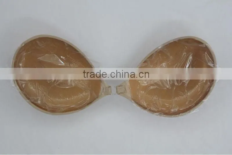 Ladies Sexy Strapless Invisible Wedding Dress Sillicon Bra