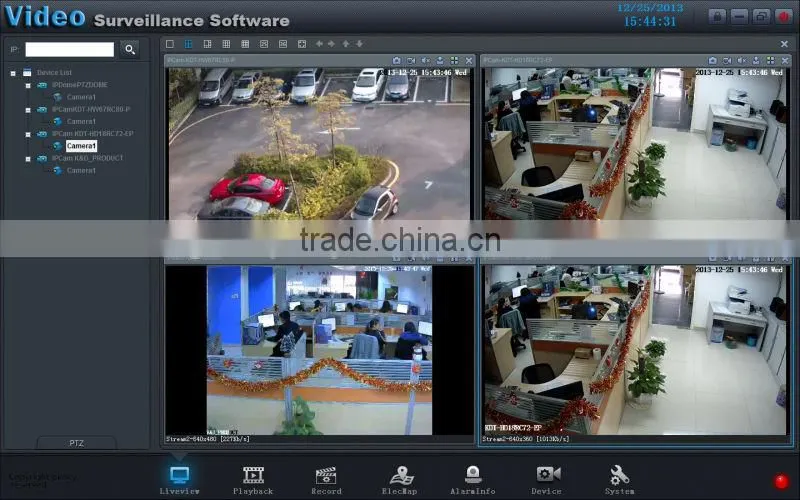 1.3MP Ultra Lux LCR Starlight camera Full Color Night Vision Outdoor Security Camera