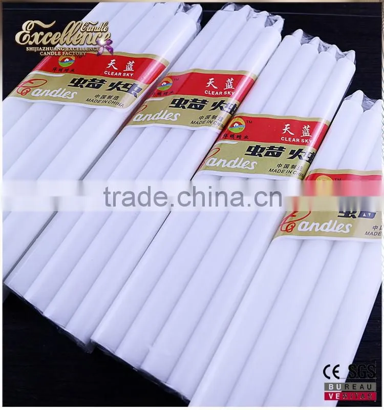 most popular Pillar Shape and White Color Chinese factory candles