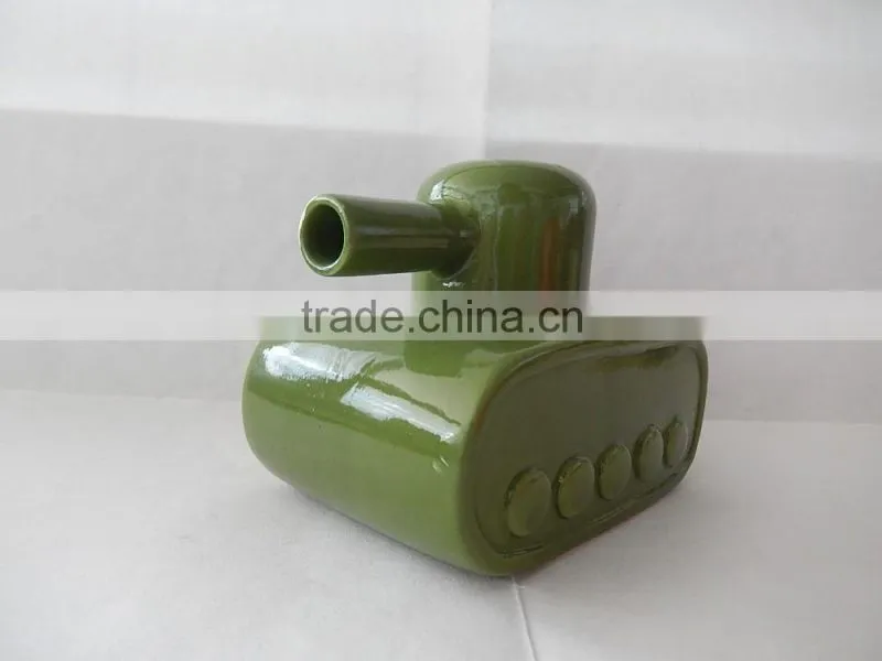 Ceramic small tanks piggy bank money boxes craft gift