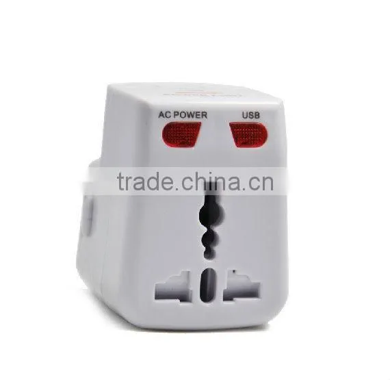 36184# Universal Travel AC Power Adapter USB Charger