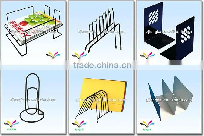 High quality modern unique metal new design attractive faux leather magazine rack