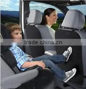 Car seat protector, seat rear kick mat
