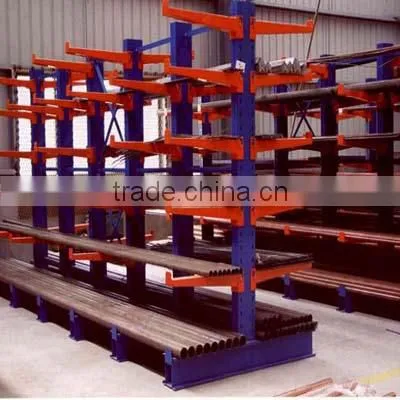 double side cantilever shelf for machinery industry and material supermarket