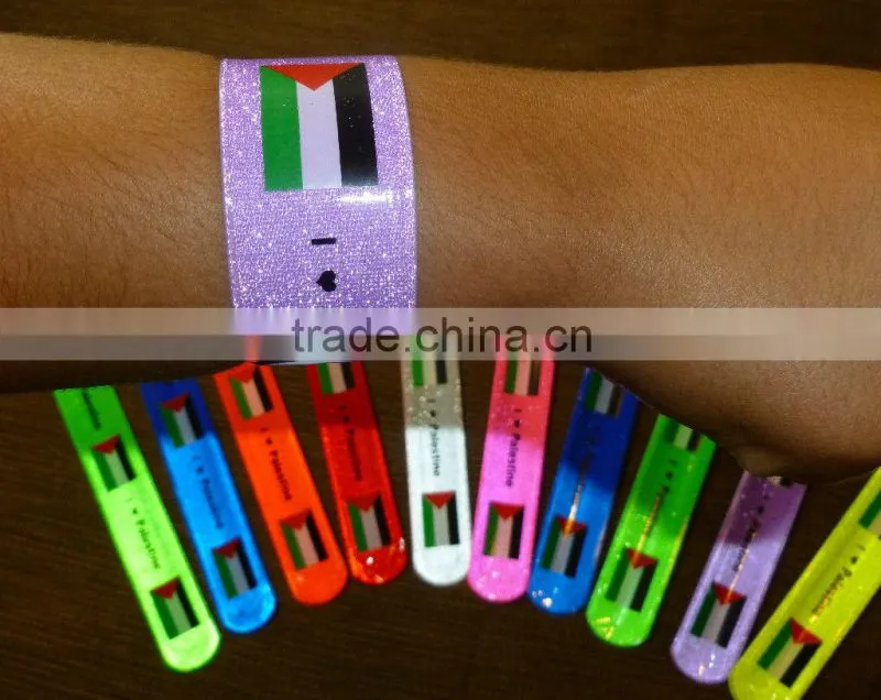 Door to door shipment Palestine silicone wrist band ----- DH 17024