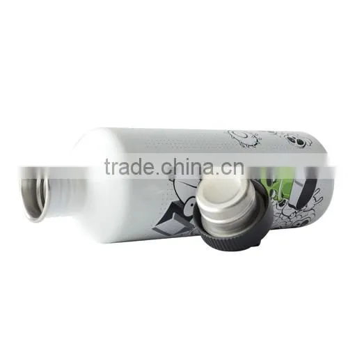 new design single wall stainless steel sport bottle 350ML 500ML 750ML 1000ML