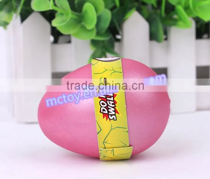 Eco friendly EVA Dinasour Egg water Growing egg Toys