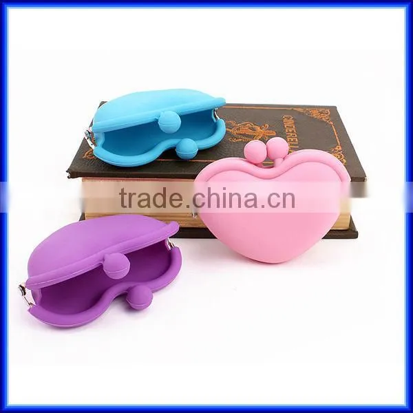 New product design silicone coin purse/rubber silicone purses/girl purses