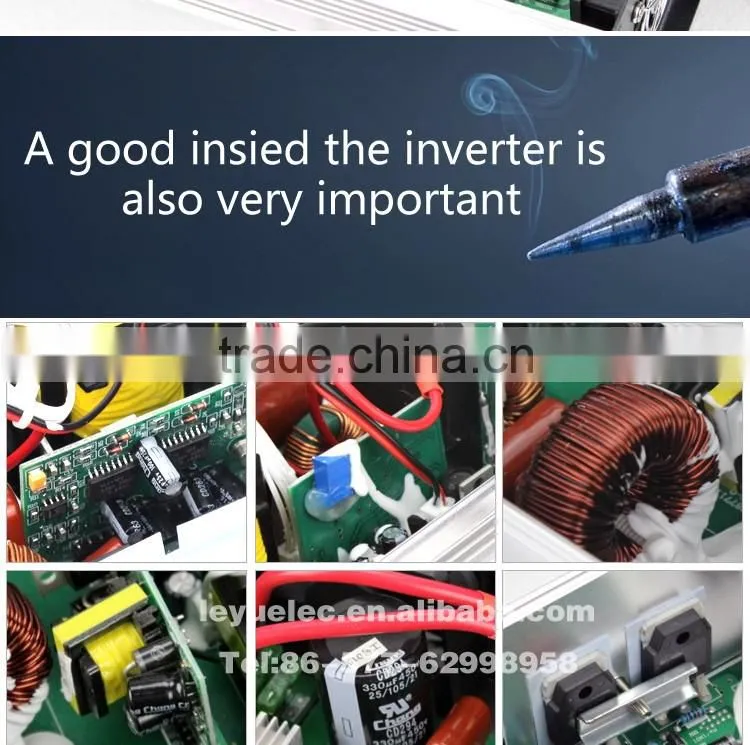 Reliable Factory DC to AC Pure Sine Wave Power Inverter OPIP-1500 W DC Input 12V with Off Grid Solar Power System