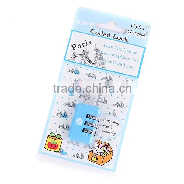 2015 New Design Security Combination Lock For Craft Lock suitcase locks