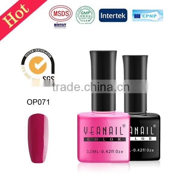 YEANAIL 244 opaque colors high quality gel polish, nail polish, led uv gel