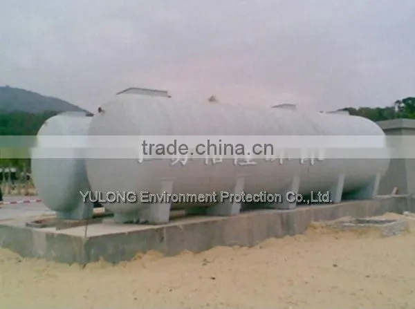 Integrated plant for sewage treatment