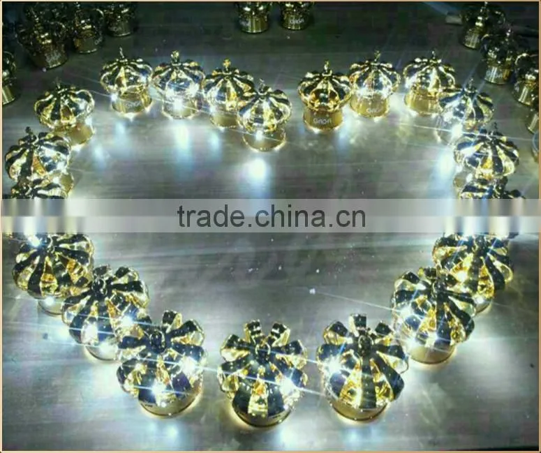 Bars & clubs bottle service crown shaped led light bottle cap/cork