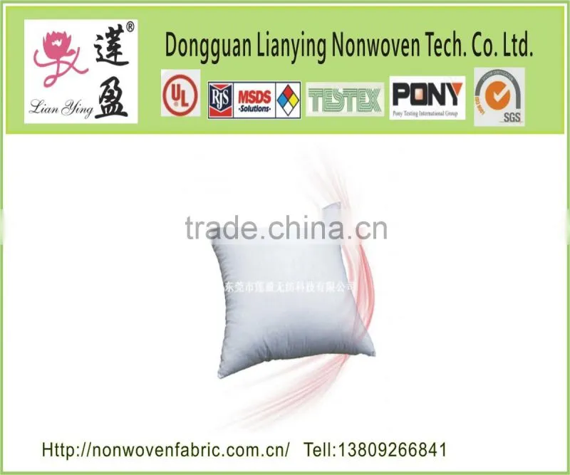 hot sale non-woven fabrics PP cotton pillow cushion insert